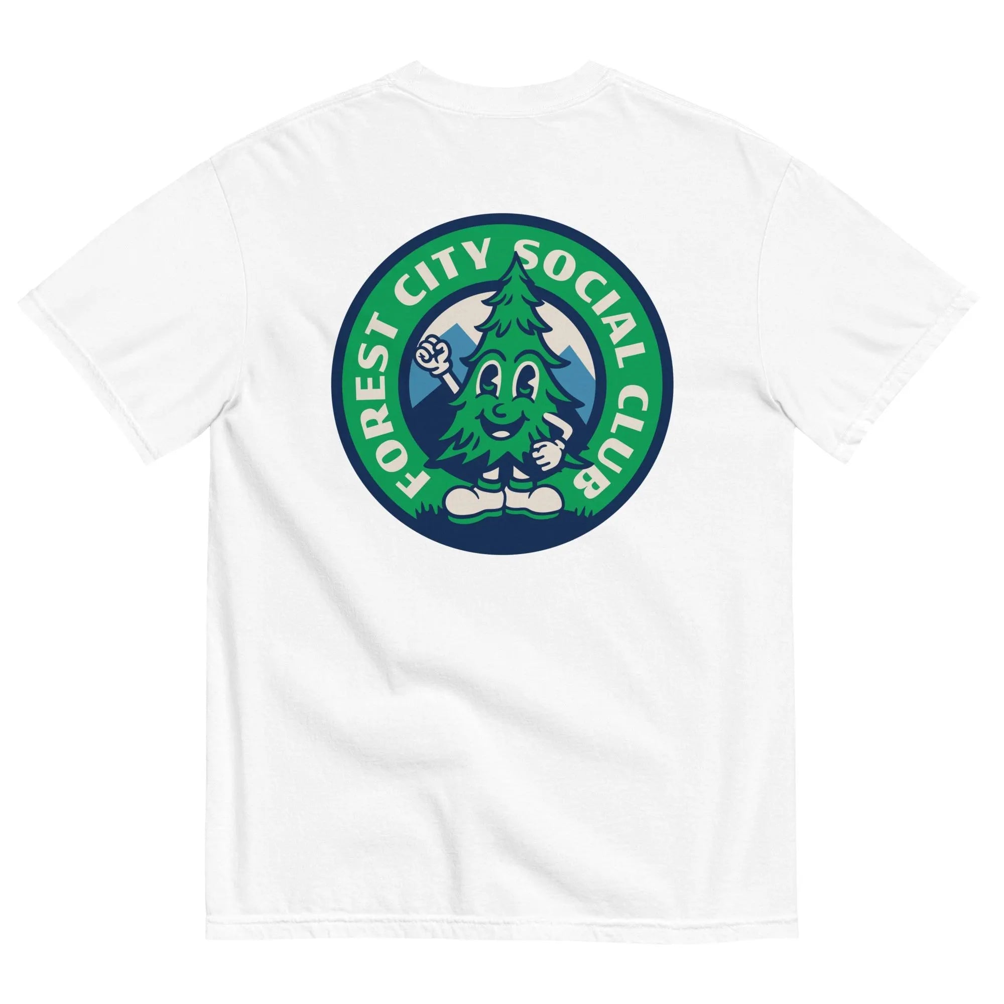 Forest City Classic Garment-dyed Heavyweight T-shirt-Olive & York