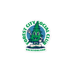 Forest City Social Club Bubble-free Sticker-Olive & York