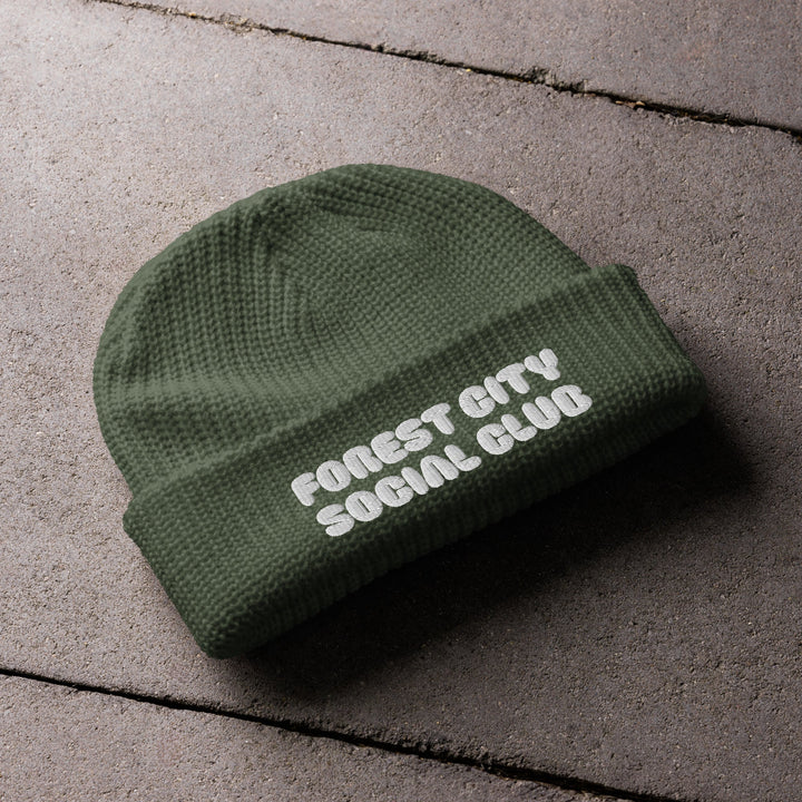 Forest City Social Club Fisherman Beanie-Olive & York