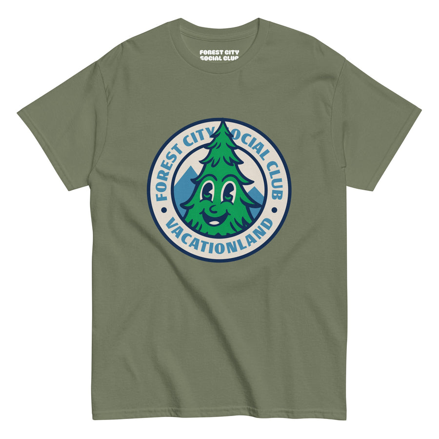 Forest City Vacationland Unisex Classic Tee-Olive & York