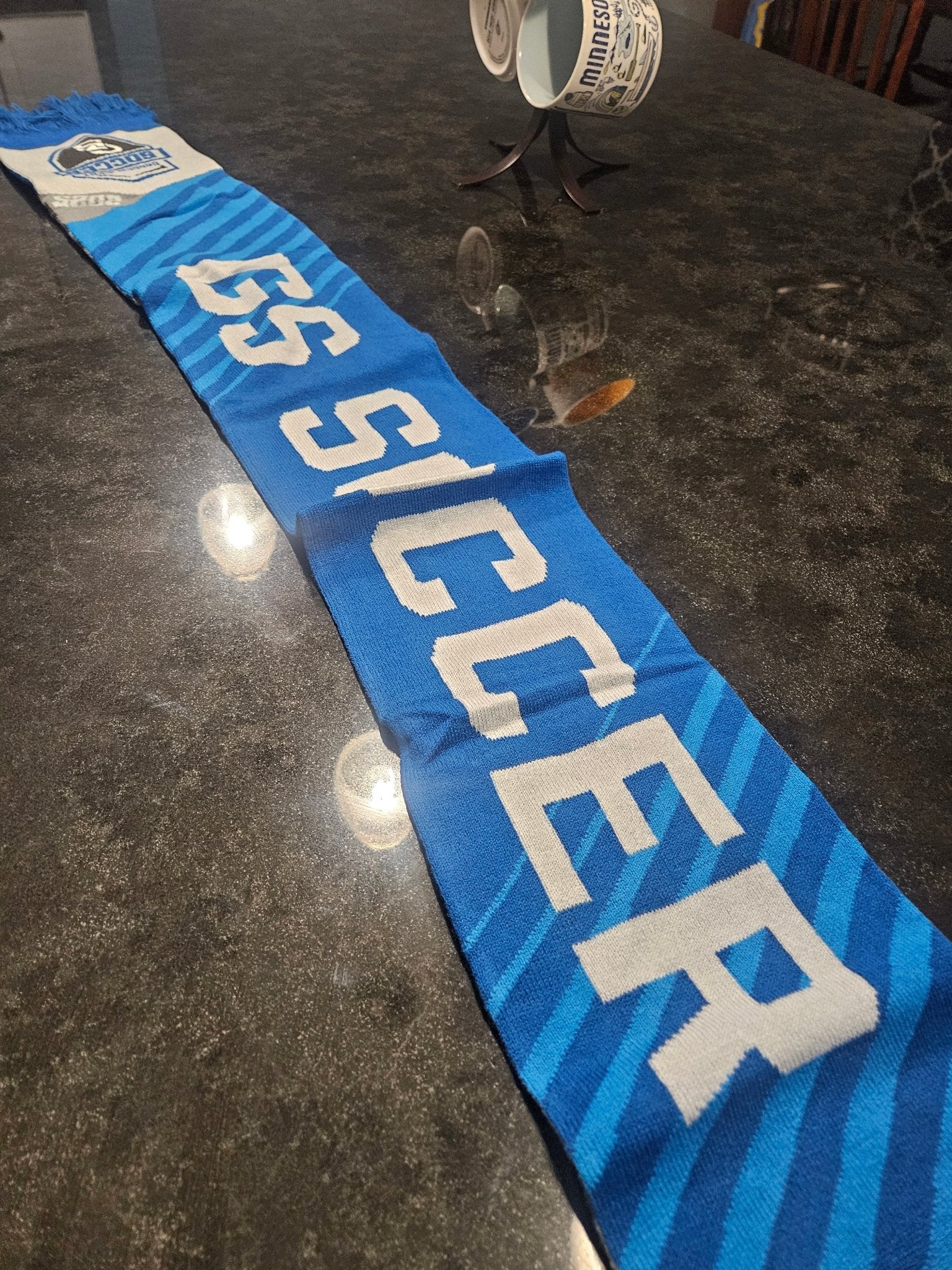 Garden State Soccer Scarf-Olive & York
