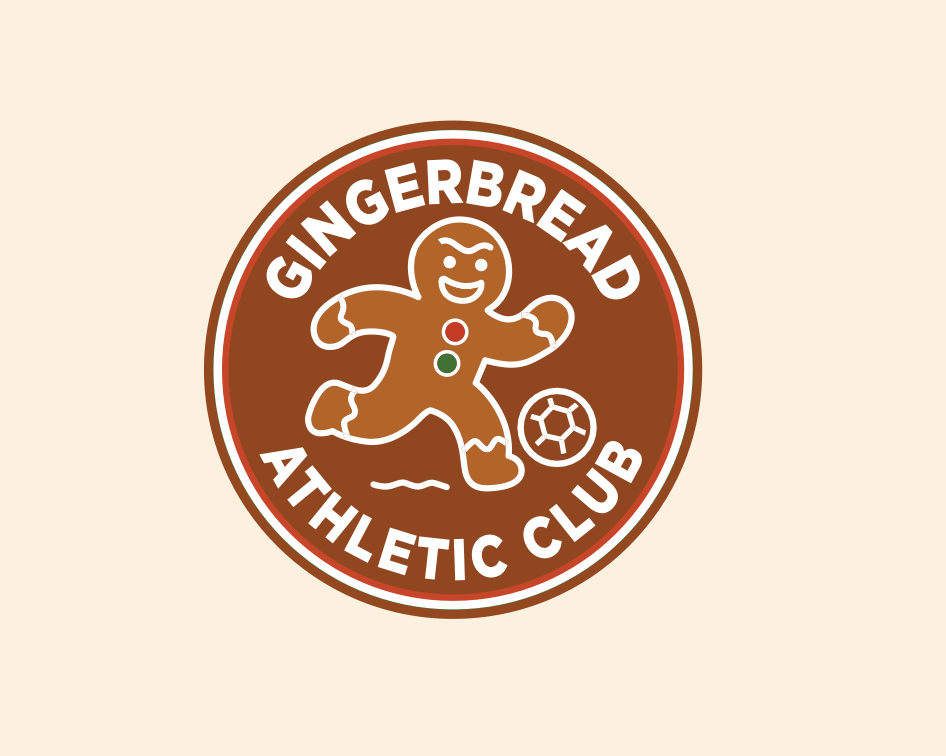 Gingerbread Athletic Club Holiday Jersey-Olive & York