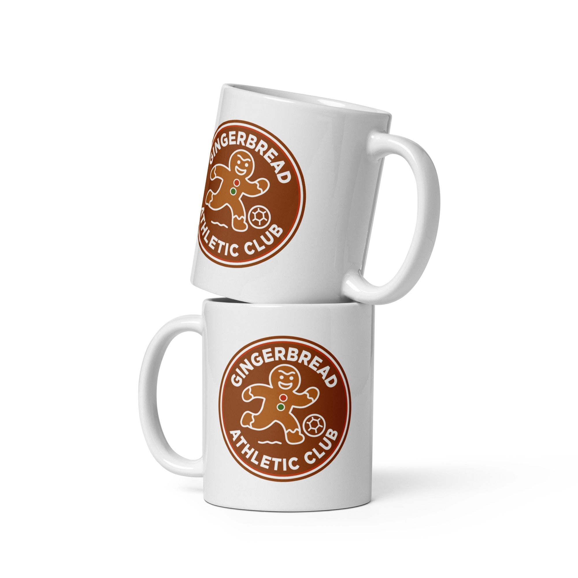 Gingerbread Athletic Club Mug-MUG-Olive & York