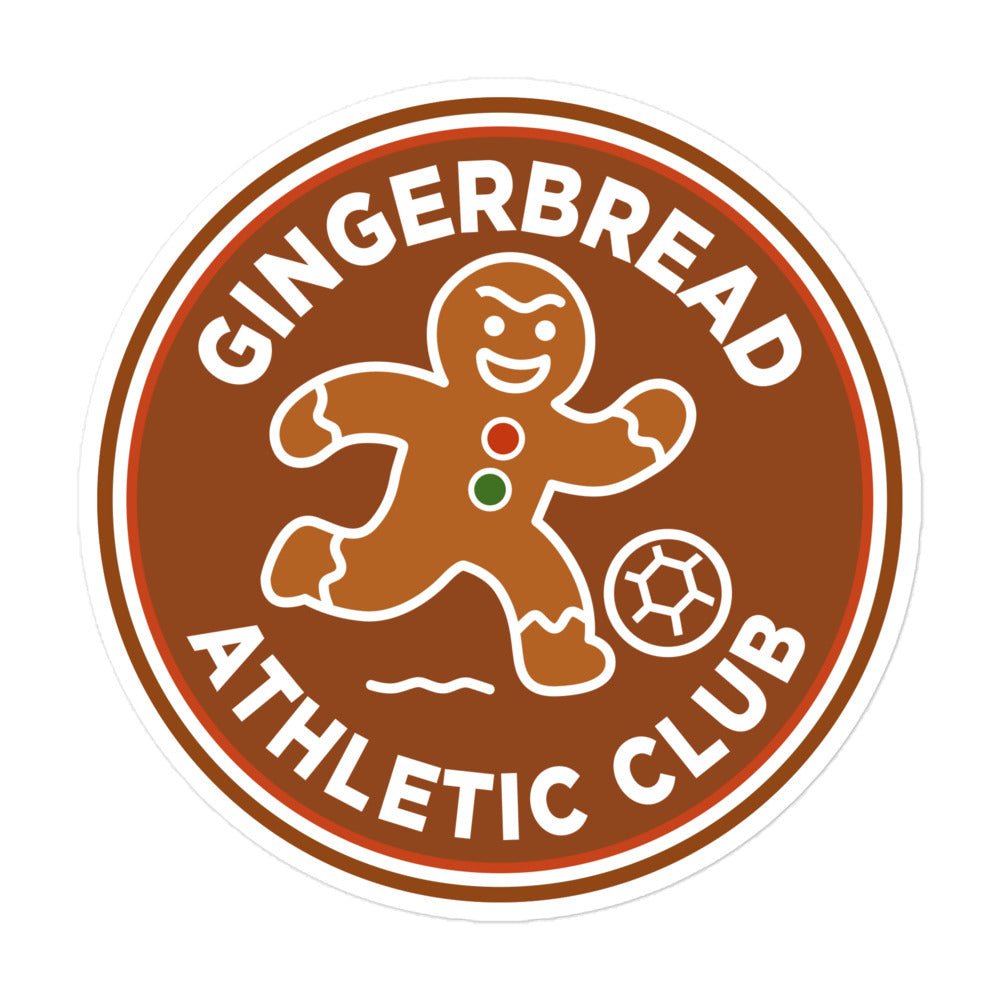 Gingerbread Athletic Club Sticker-STICKER-Olive & York