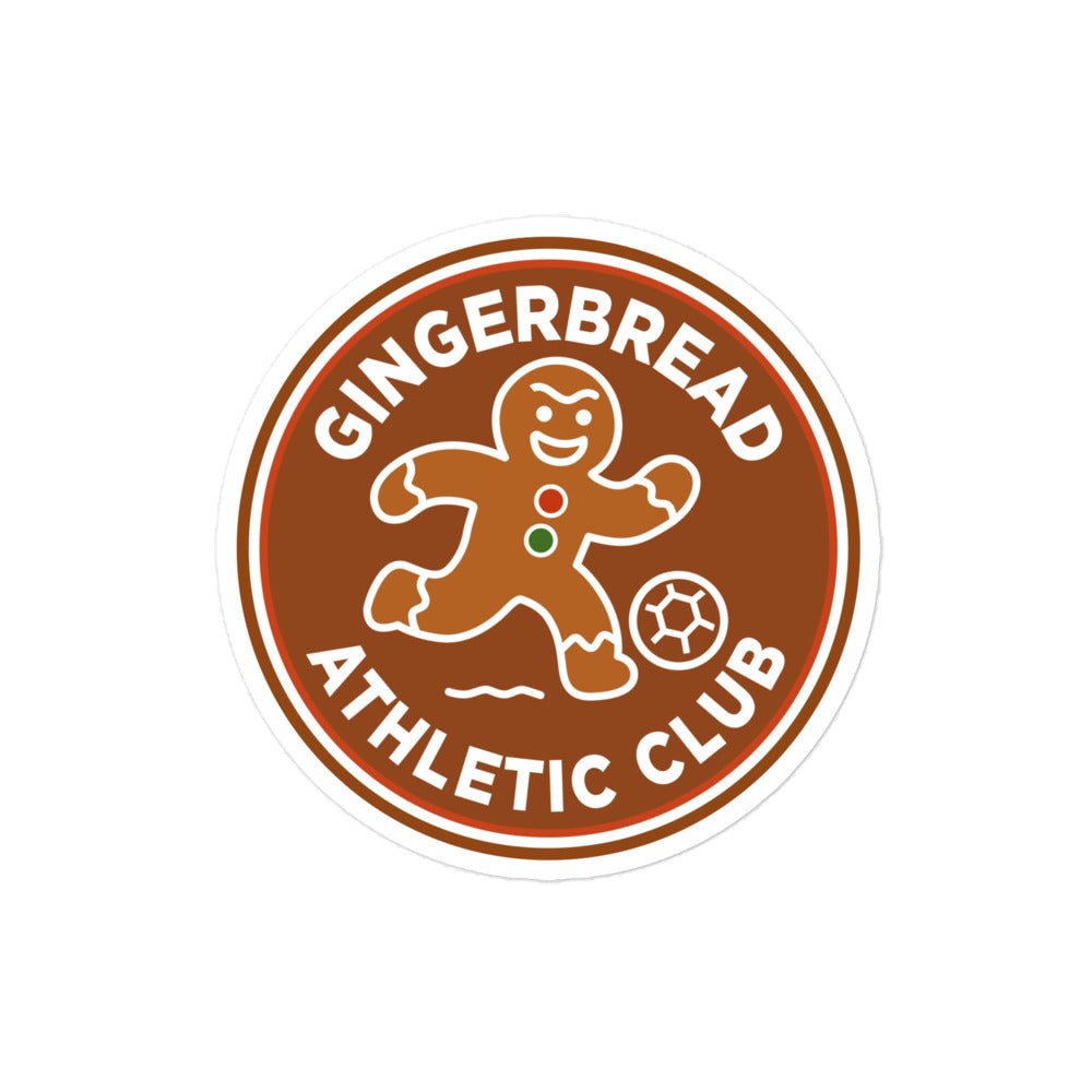 Gingerbread Athletic Club Sticker-STICKER-Olive & York