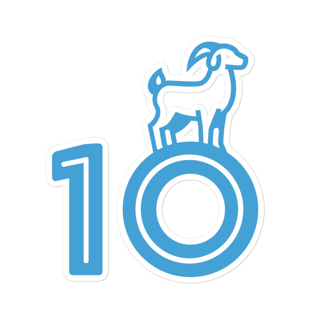 GOAT #10 Argentina Sticker-STICKER-Olive & York