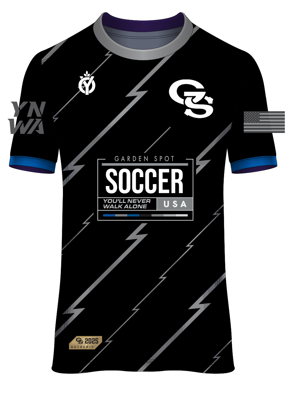 GS Soccer YNWA Jersey-Olive & York