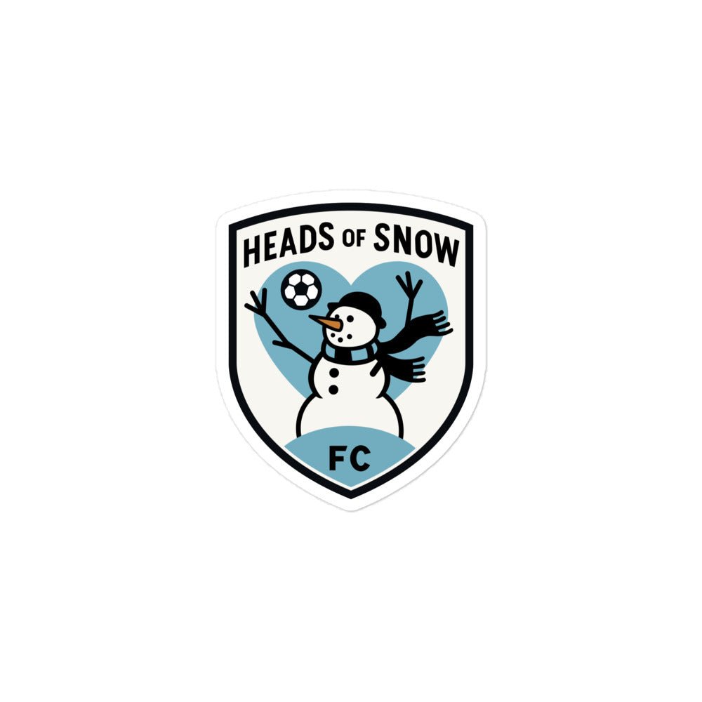 Heads of Snow FC Bubble-free stickers-Olive & York