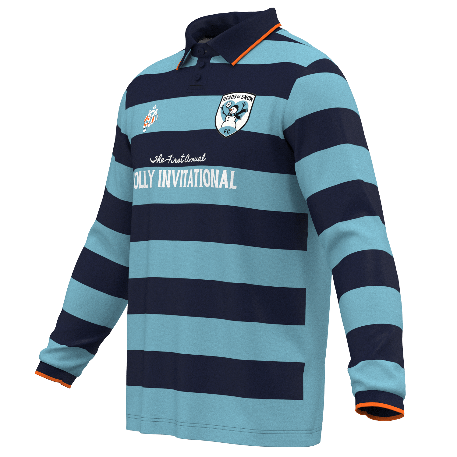 Heads of Snow Holiday Jersey-Olive & York