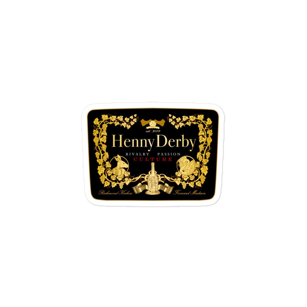 Henny Derby Sticker-Olive & York