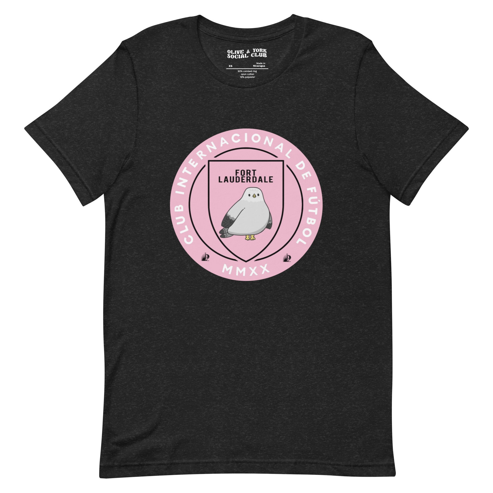 Inter Ft Lauderdale Messy Chubby Seagulls Unisex T-shirt-Olive & York
