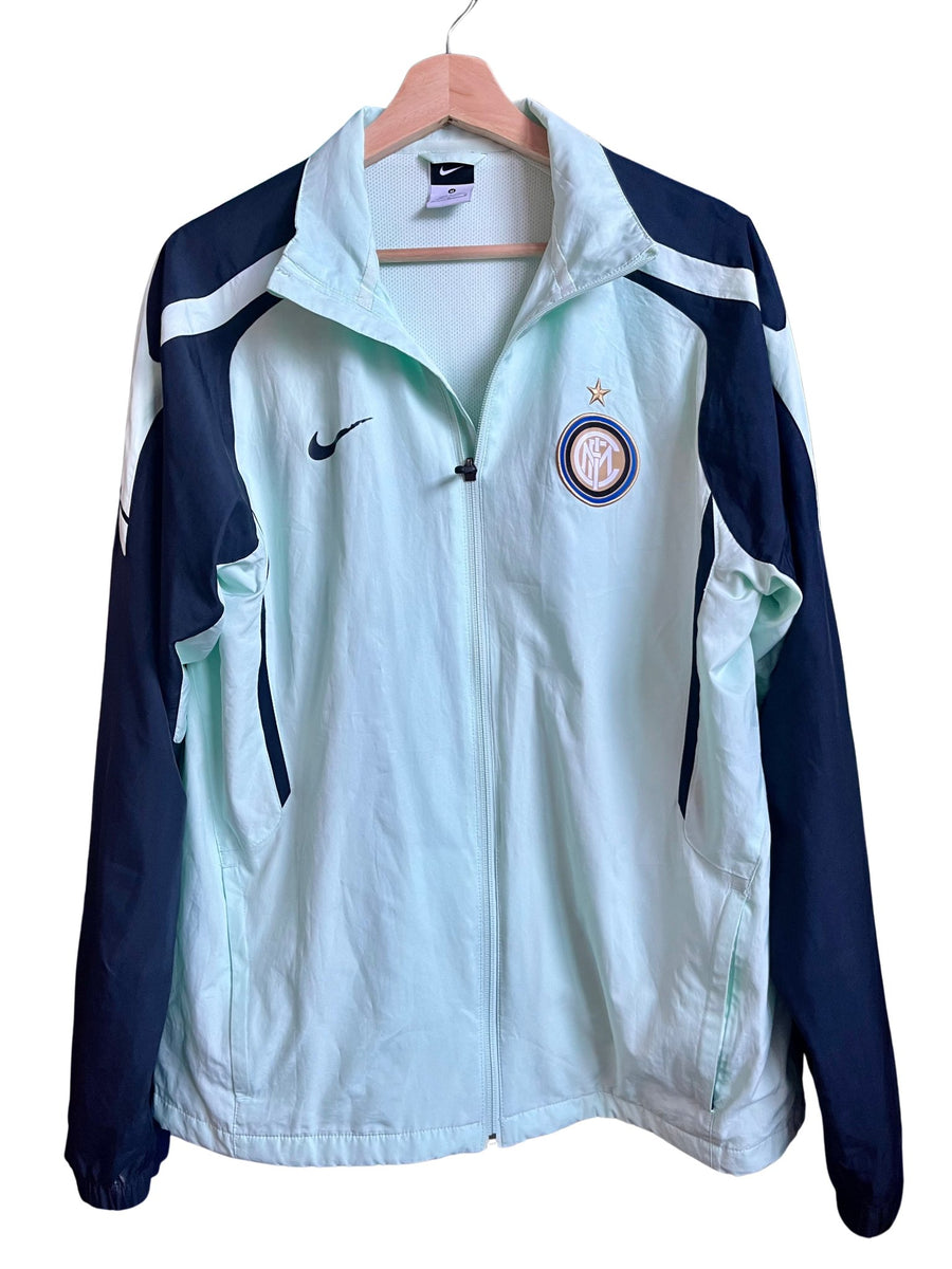 Inter Milan Retro Nike Full Zip Track Jacket-Olive & York