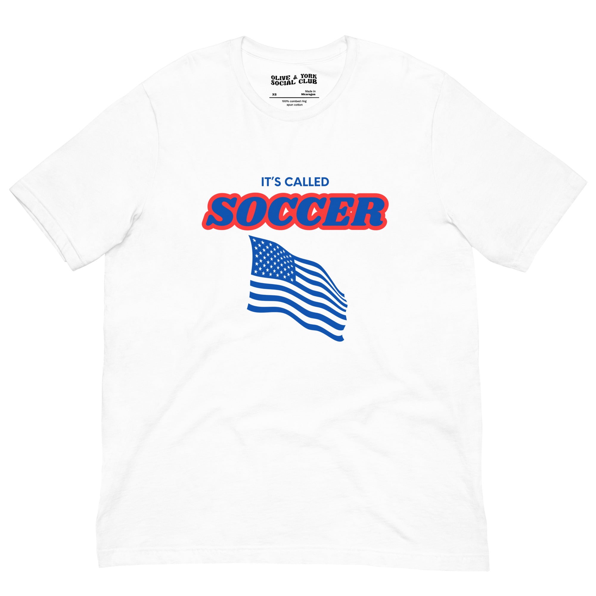 It's Called Soccer Unisex T-shirt-Olive & York