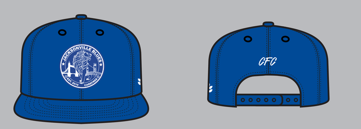 Jacksonville Blues Hats-Olive & York