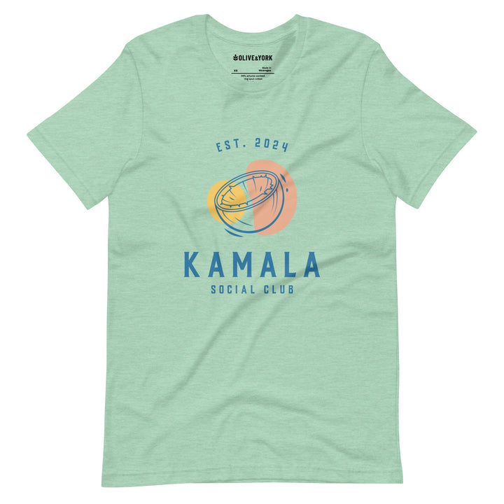Kamala Social Club Unisex T-shirt-Olive & York