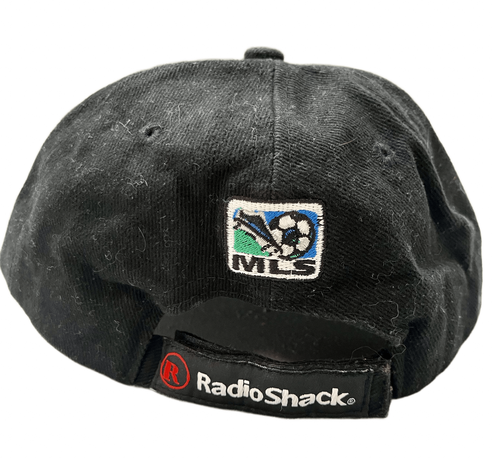 LA Galaxy Vintage Logo Radioshack Soccer City Retro Adjustable Hat-Olive & York