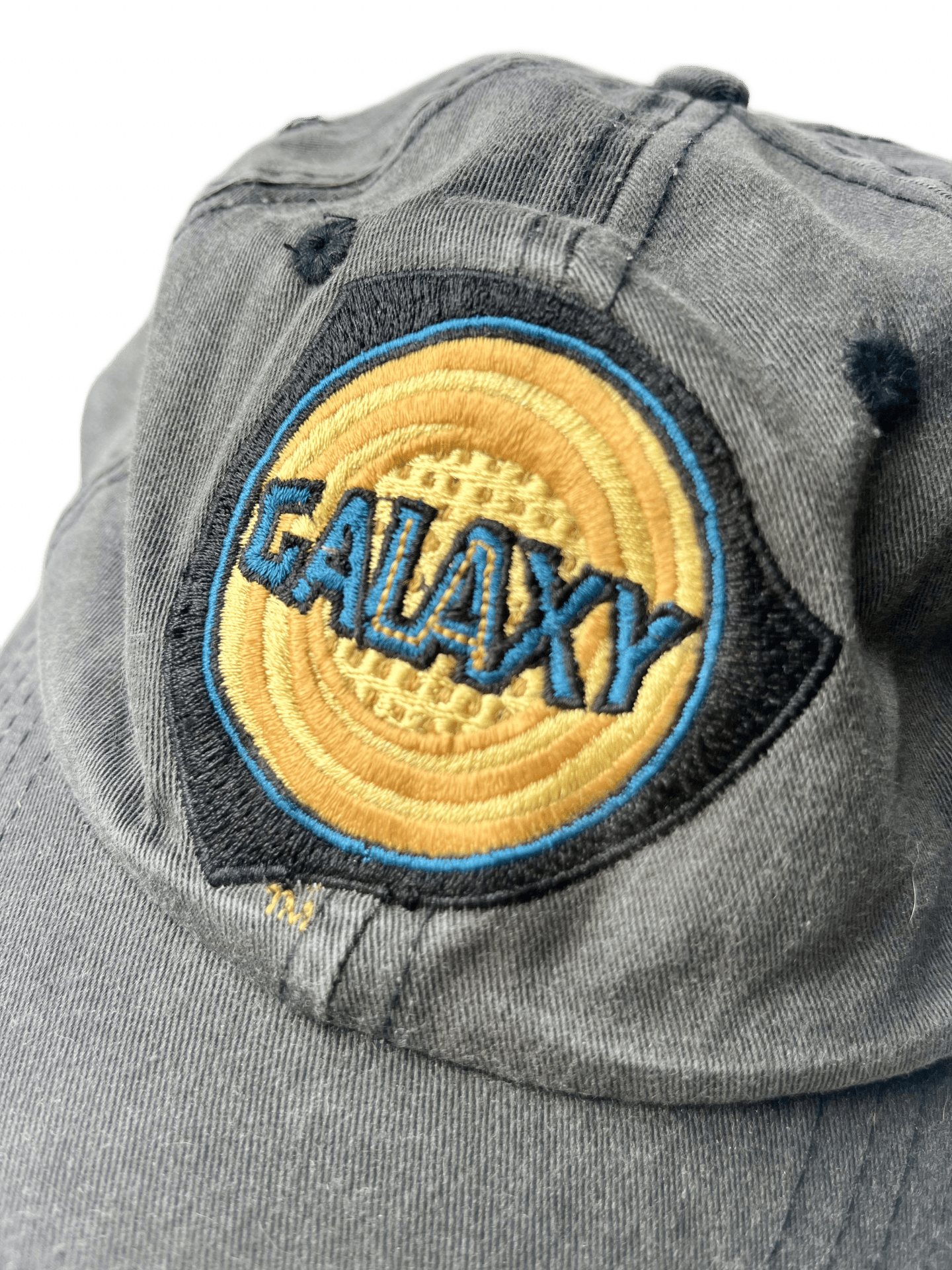LA Galaxy Vintage Soccer City Retro Strapback Hat-Olive & York