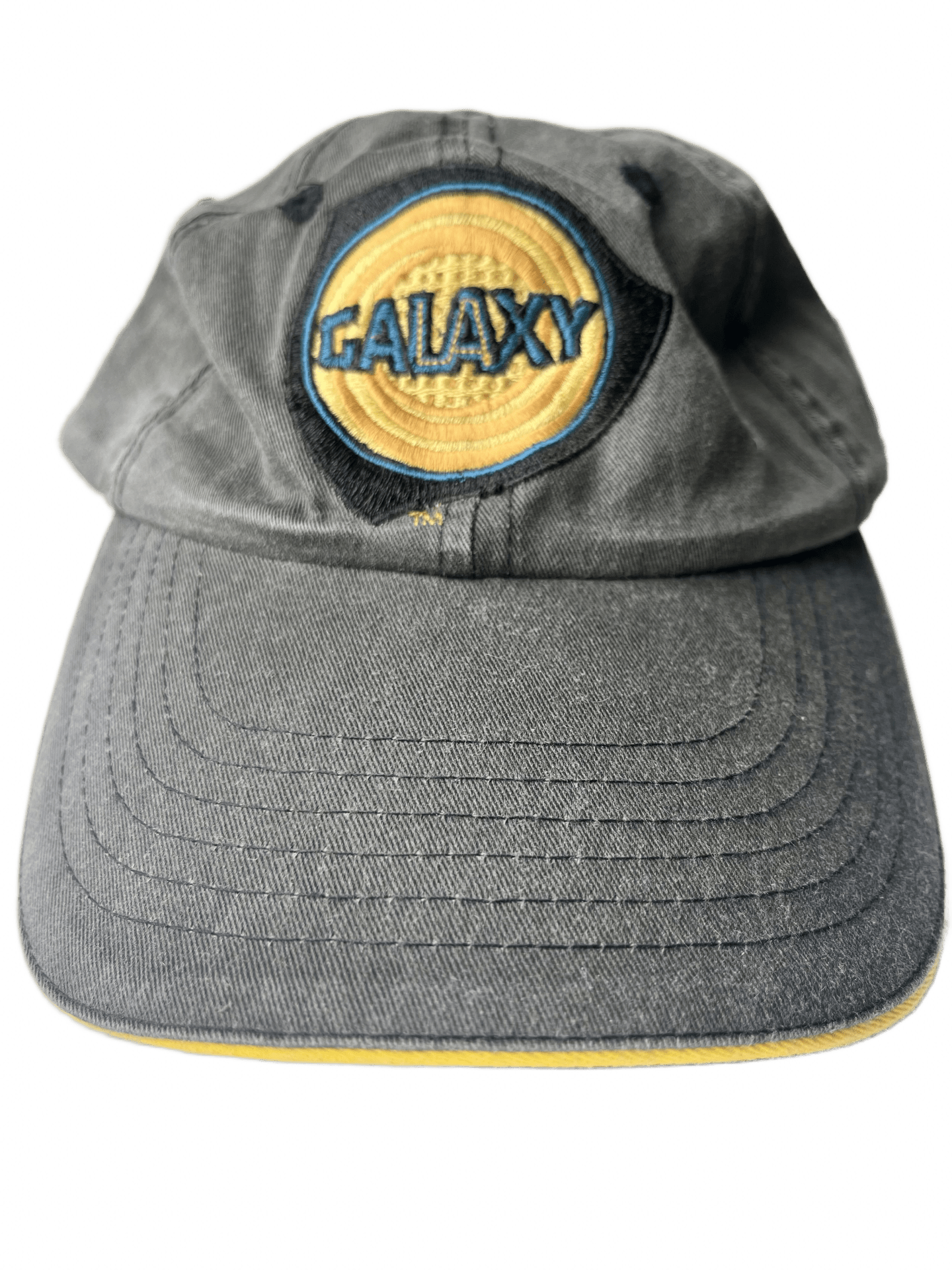 LA Galaxy Vintage Soccer City Retro Strapback Hat-Olive & York