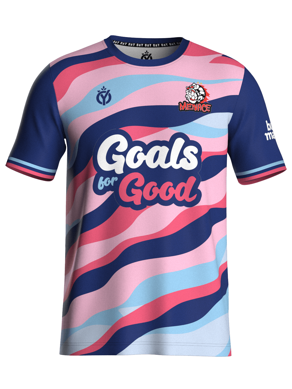 Menace x Goals for Good x Bud & Mary’s jersey-Olive & York