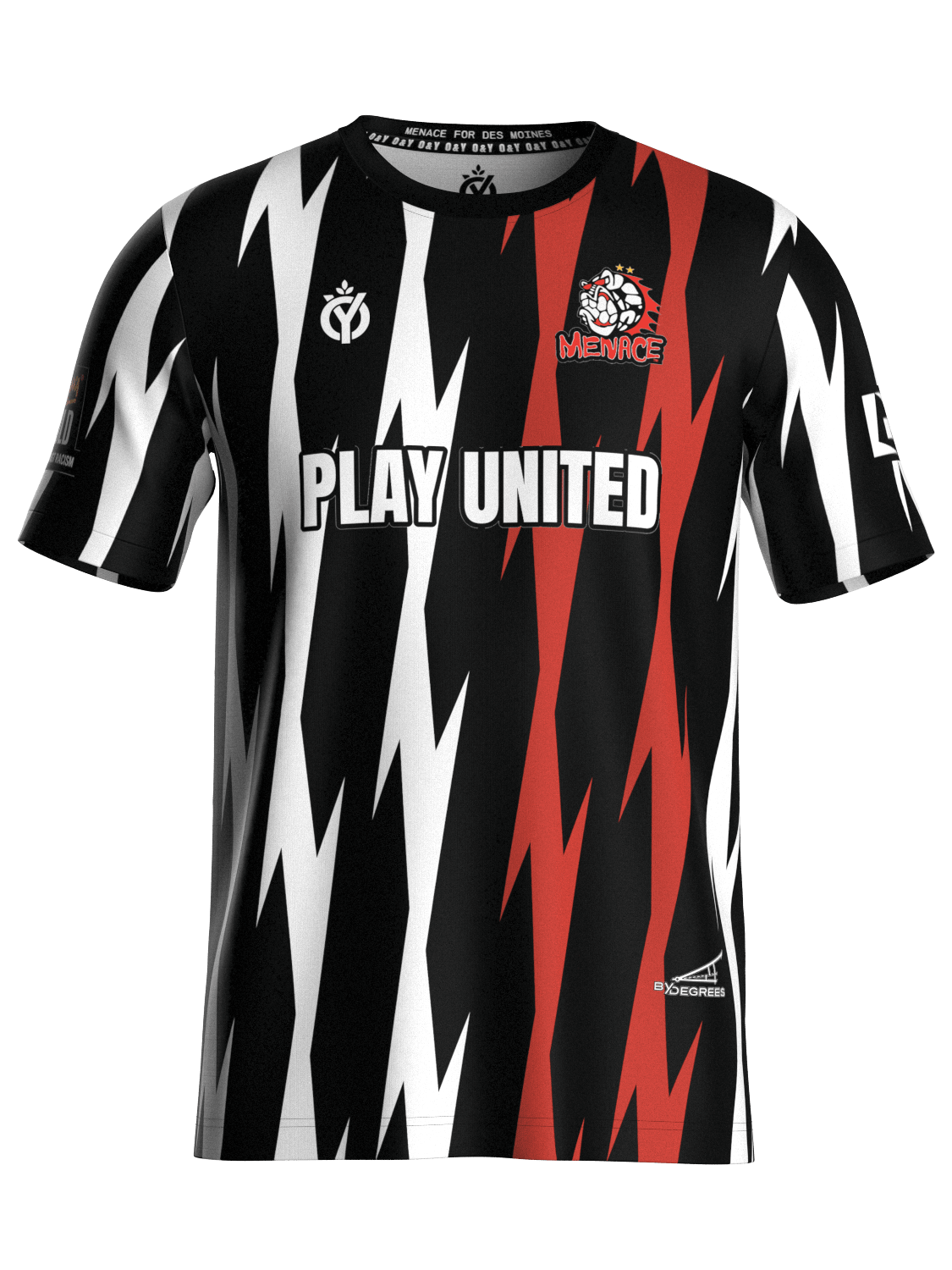 Menace x United Against Racism Warm-Up Top-Olive & York