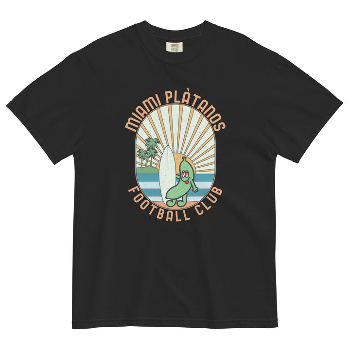 Miami Plátanos FC Unisex garment-dyed heavyweight t-shirt-Olive & York