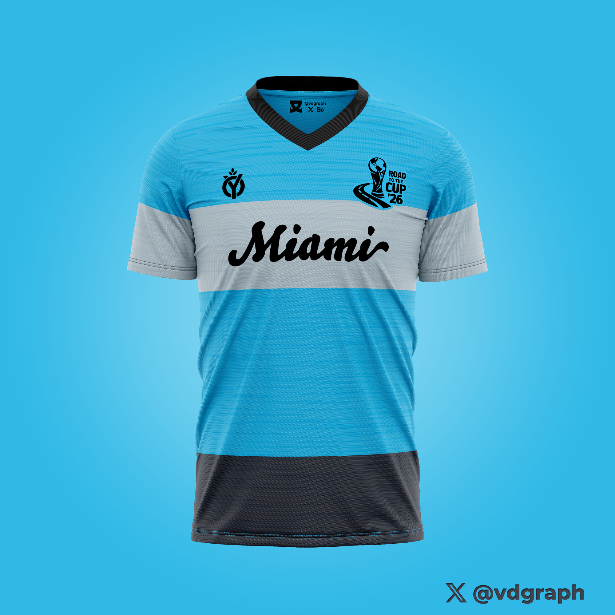 Miami Host City Jersey-Olive & York