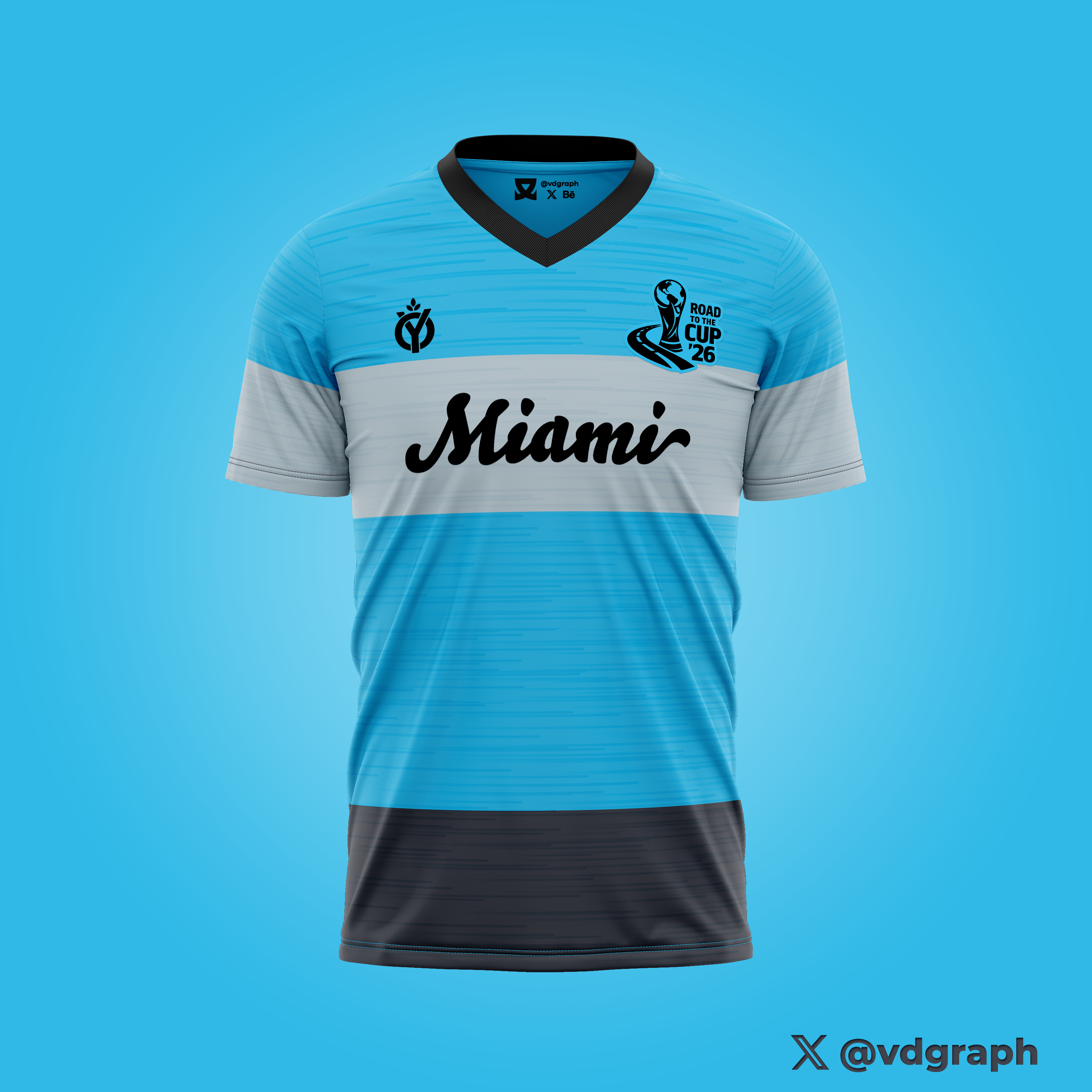 Miami Host City Jersey-Olive & York