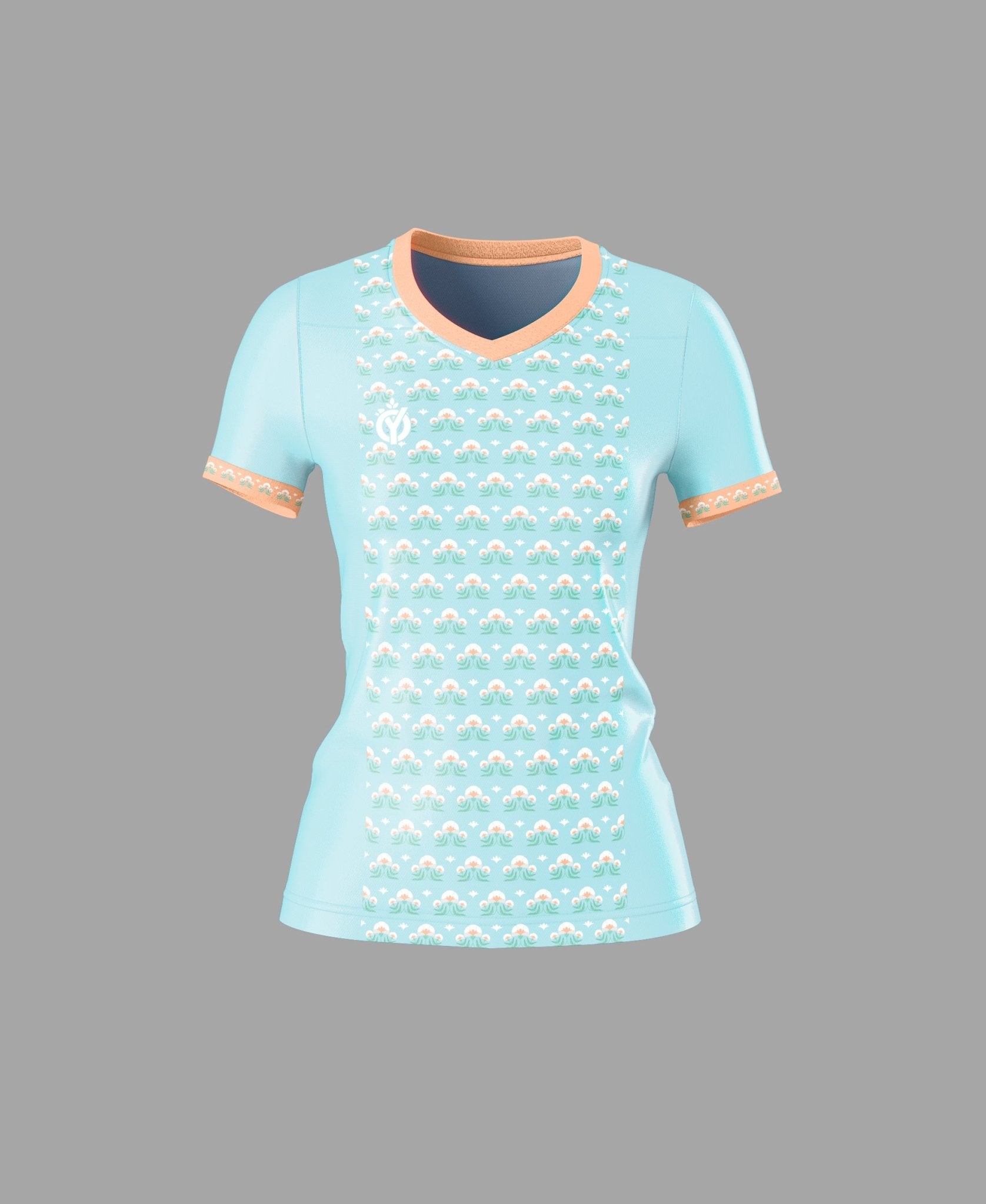 Meadow Seafoam Jersey-Olive & York