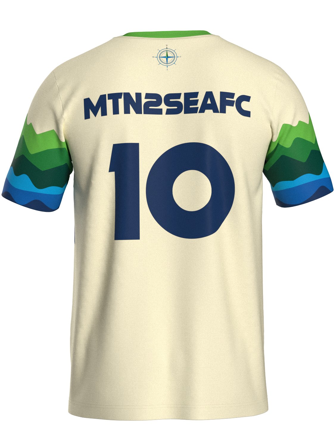 Mountains to Sea FC Inaugural Kit-Olive & York