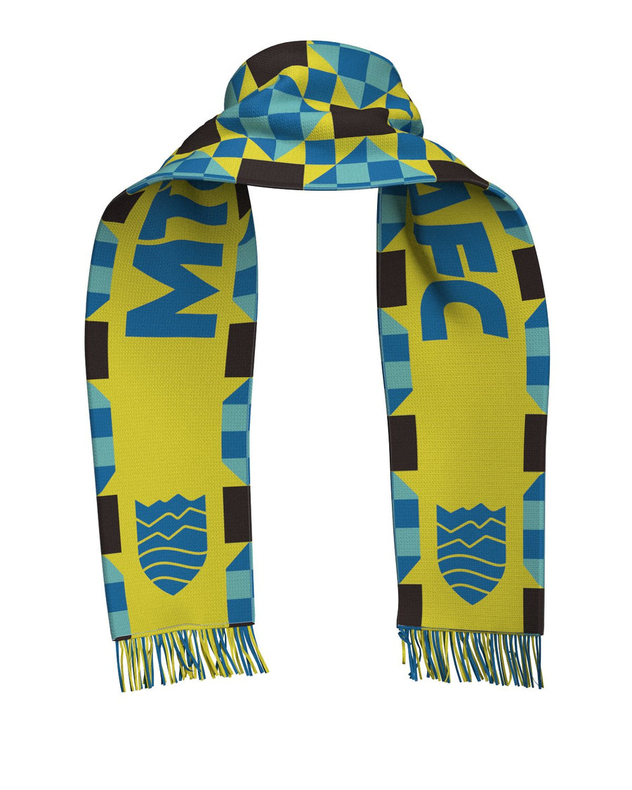 Mountains to Sea FC Scarf-Olive & York