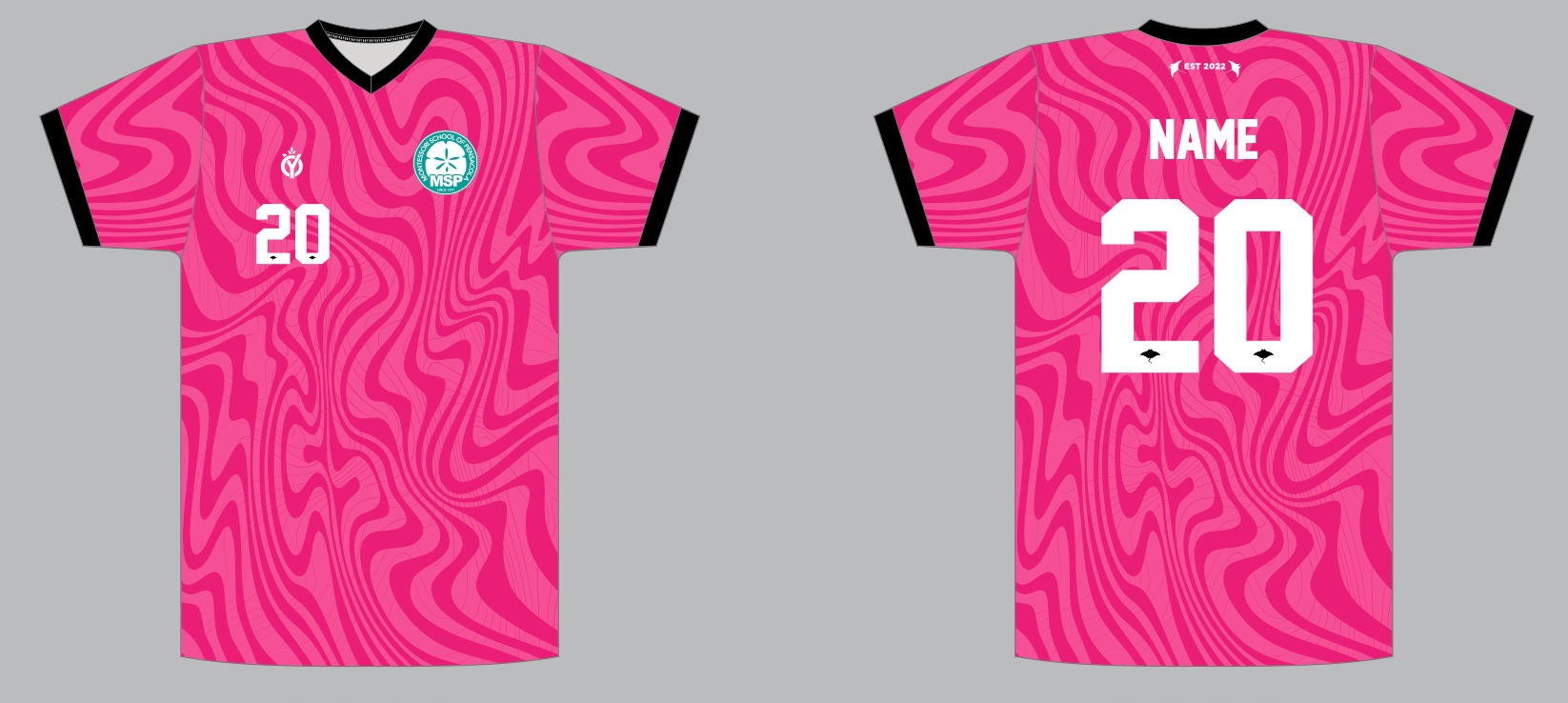 MSP Volleyball 2025 Player & Support Jerseys-Olive & York