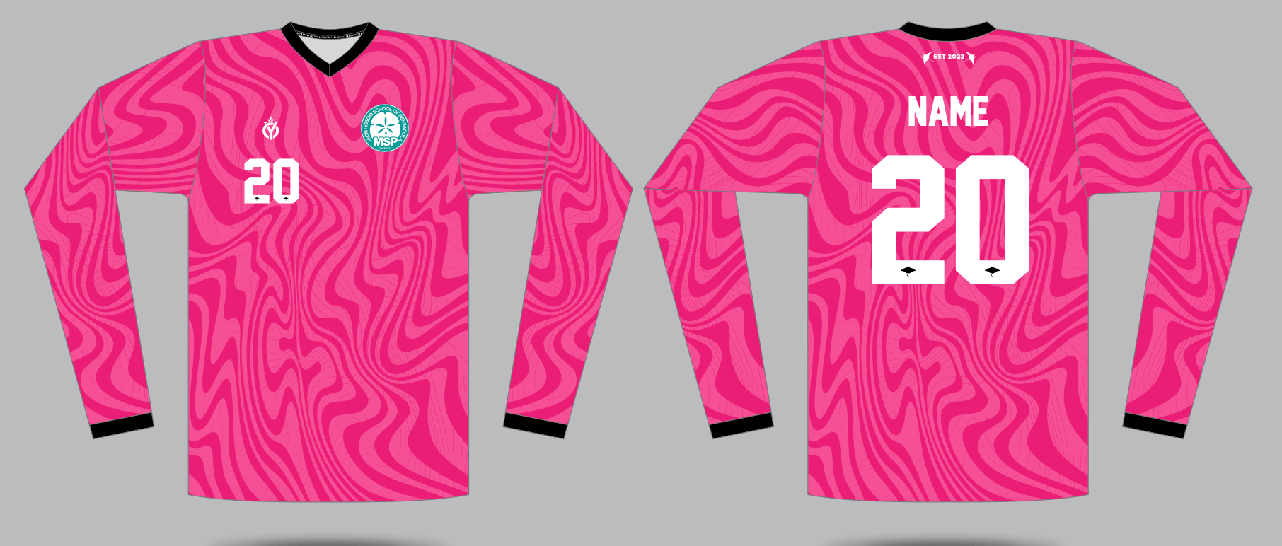 MSP Volleyball 2025 Player & Support Jerseys-Olive & York