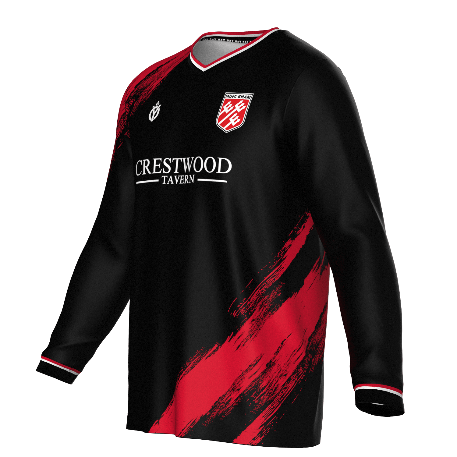 MUFC BHAM - black longsleeve jersey-Olive & York