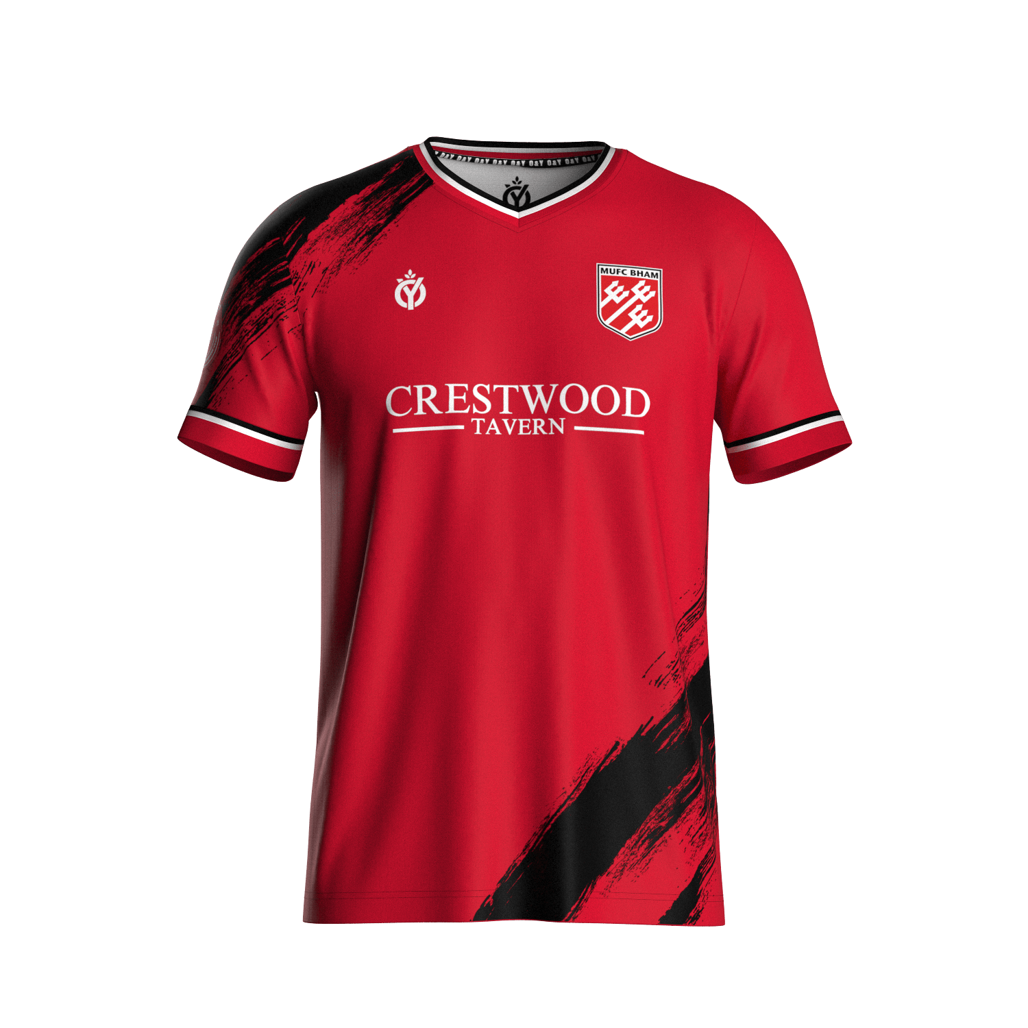 MUFC BHAM - red shortsleeve jersey-Olive & York