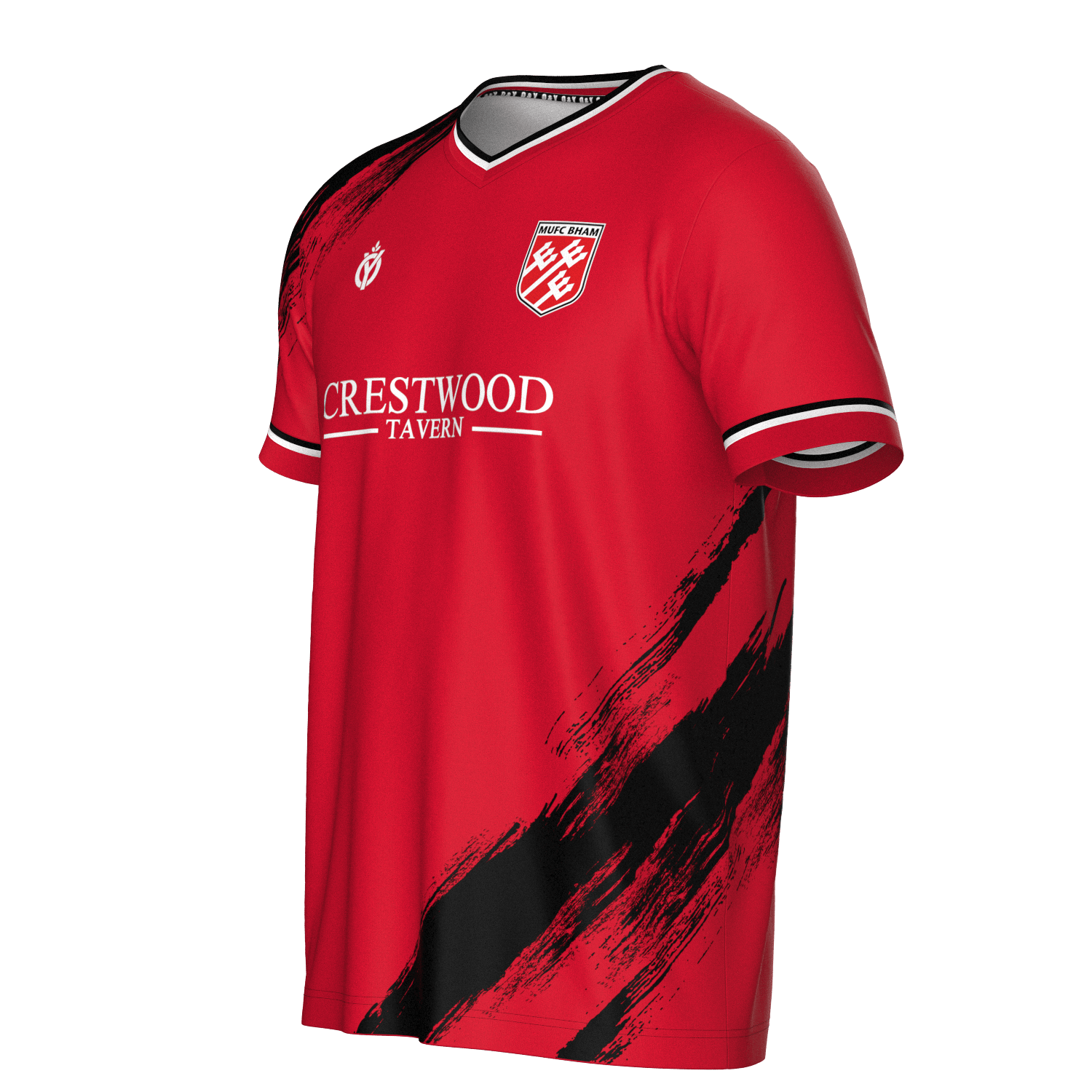 MUFC BHAM - red shortsleeve jersey-Olive & York