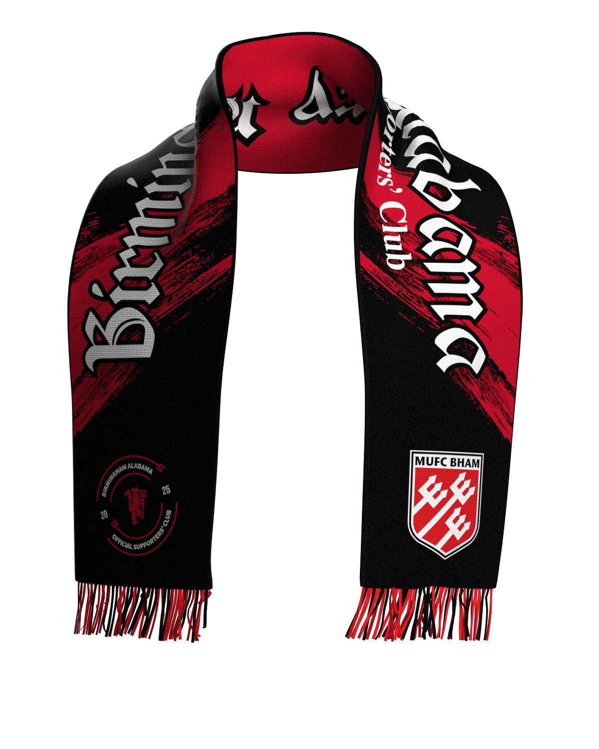 MUFC BHAM - scarf (pre-sale)-Olive & York