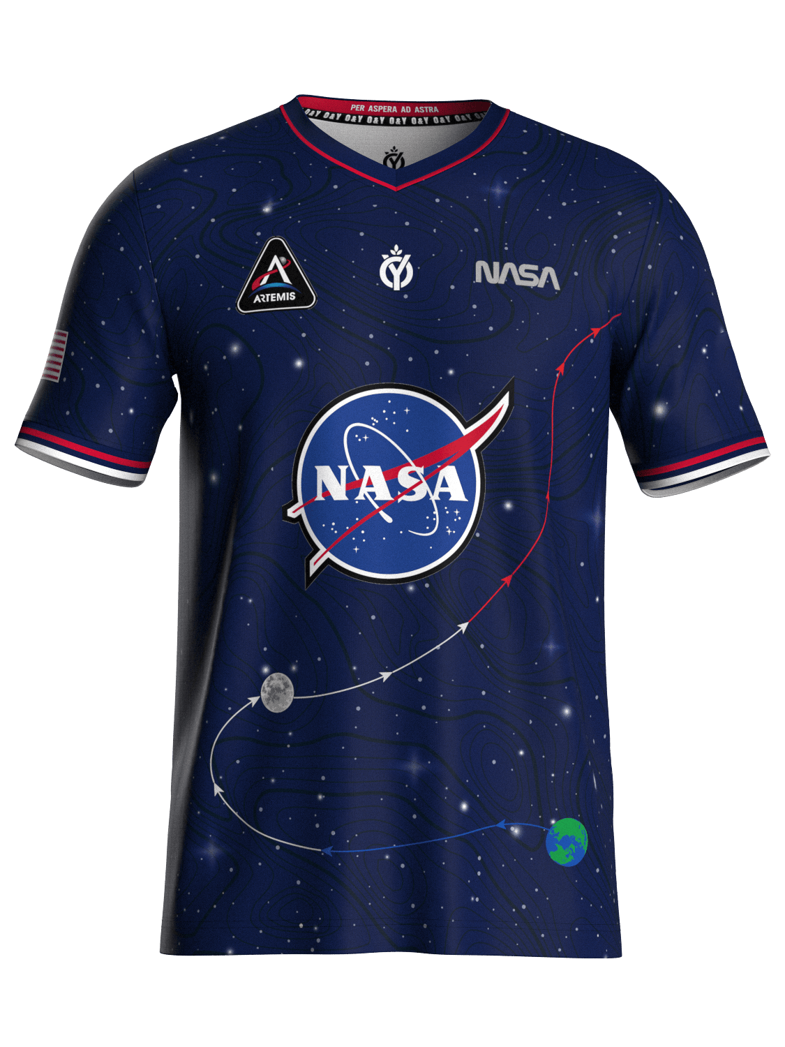NASA Fan Jersey-Olive & York