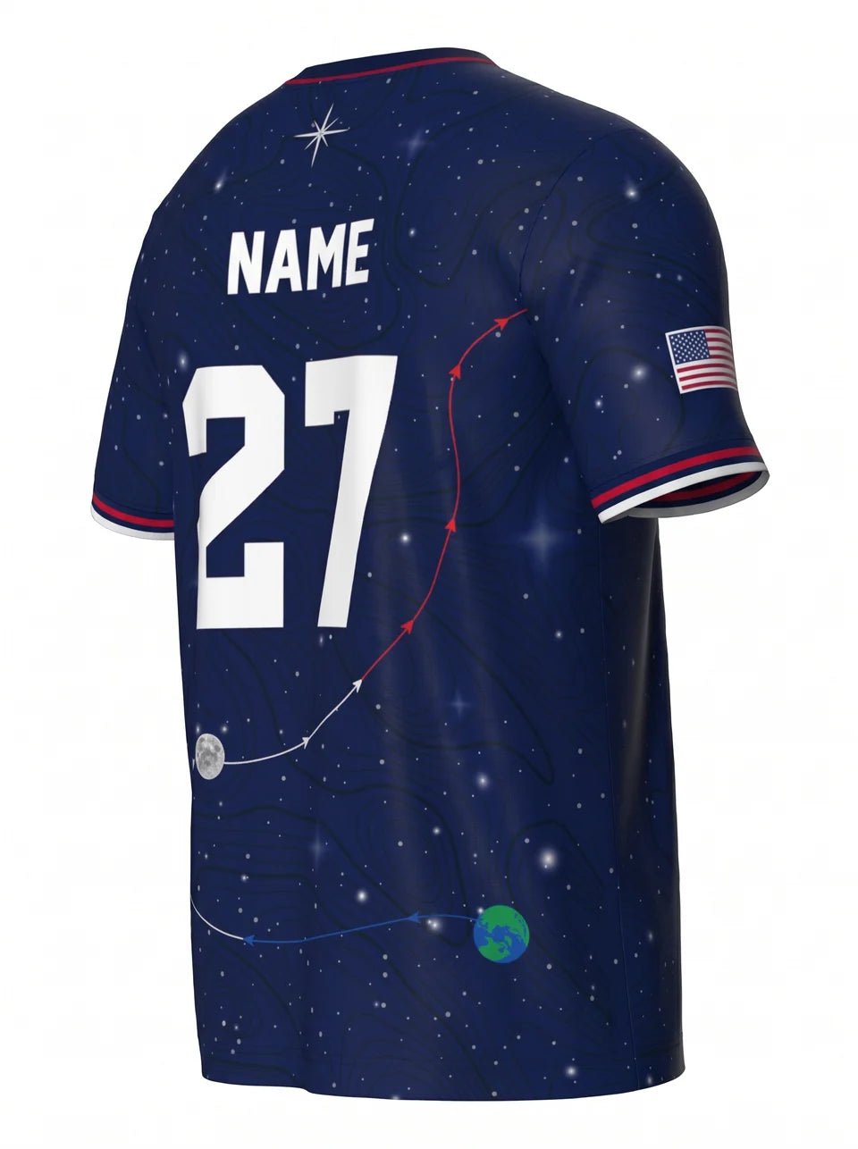 NASA Fan Jersey-Olive & York