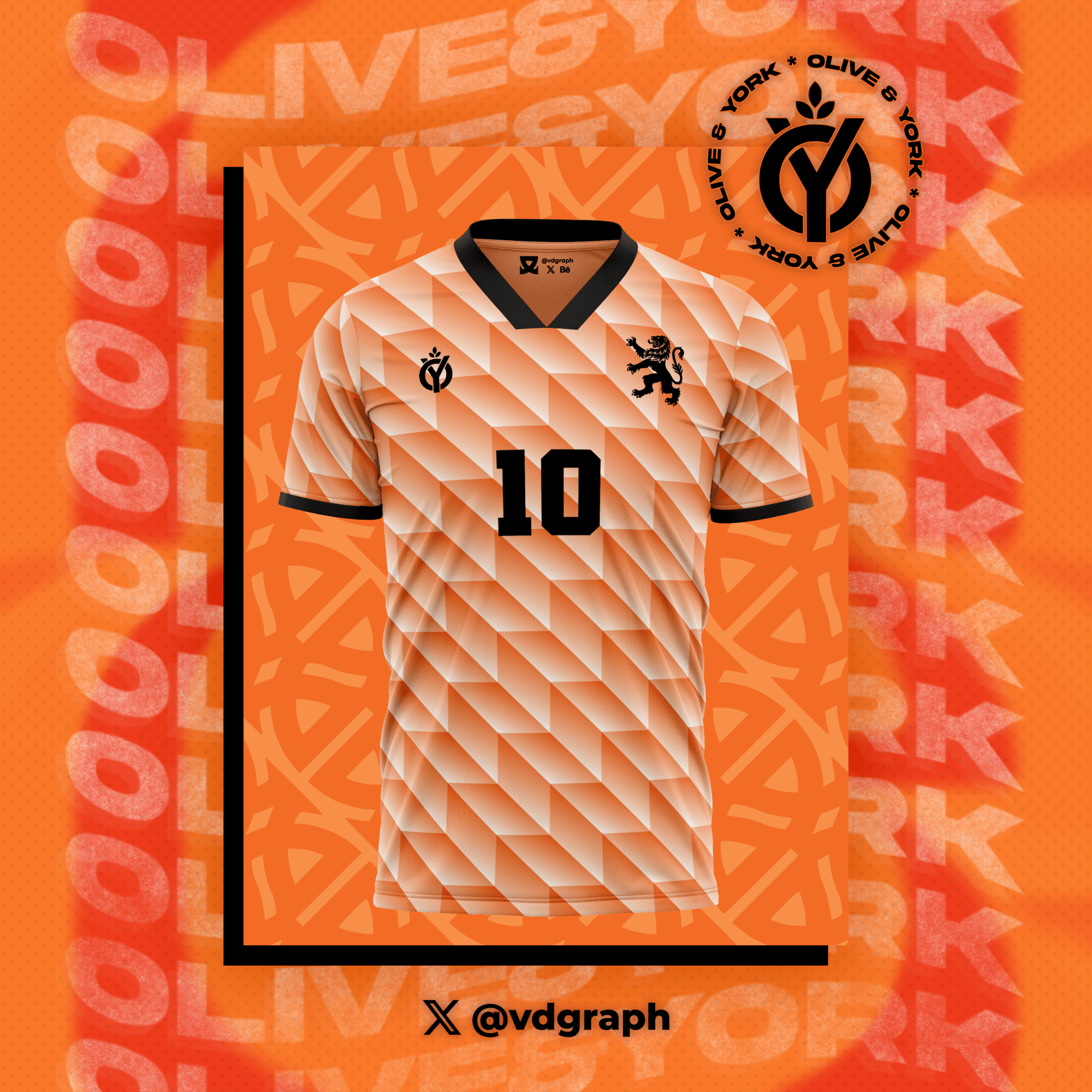 Nederland Jersey-Olive & York