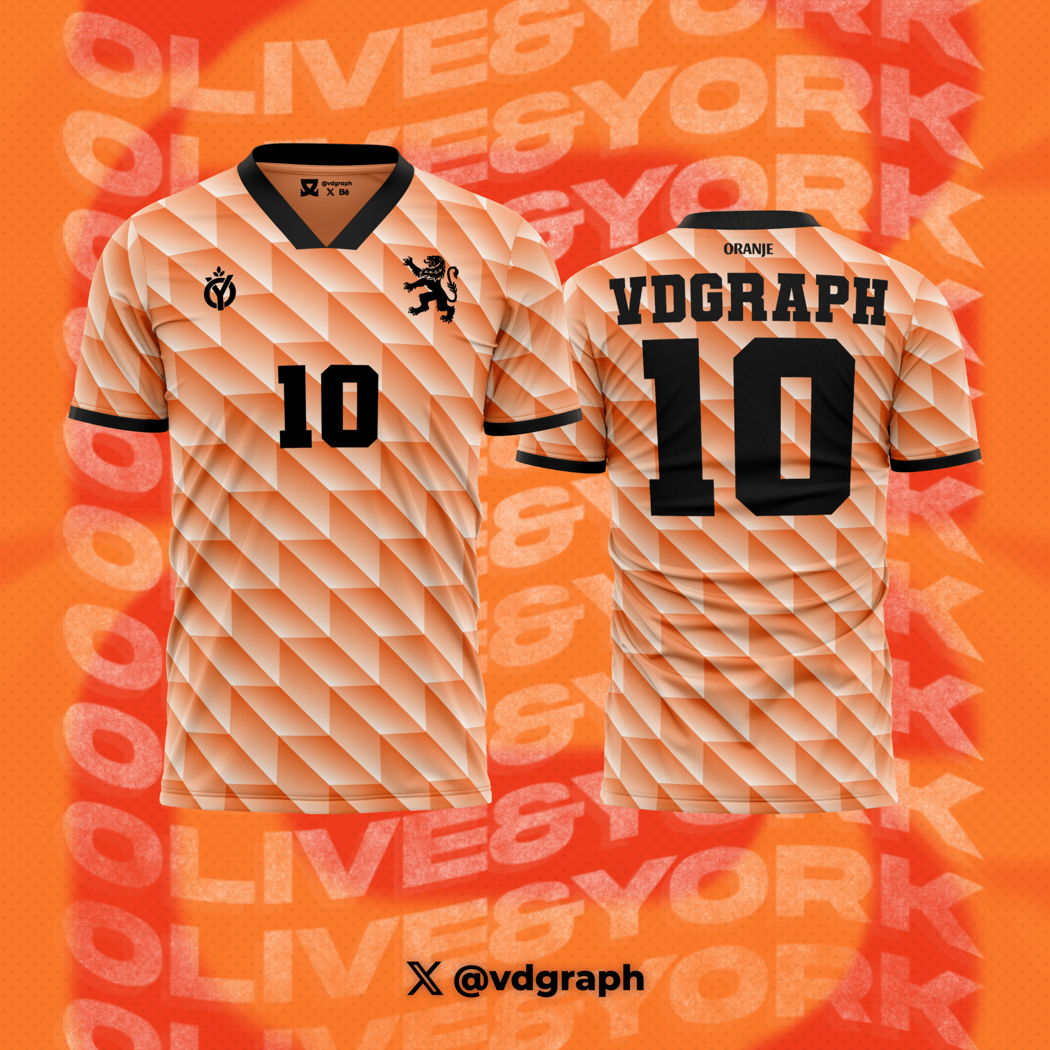 Nederland Jersey-Olive & York