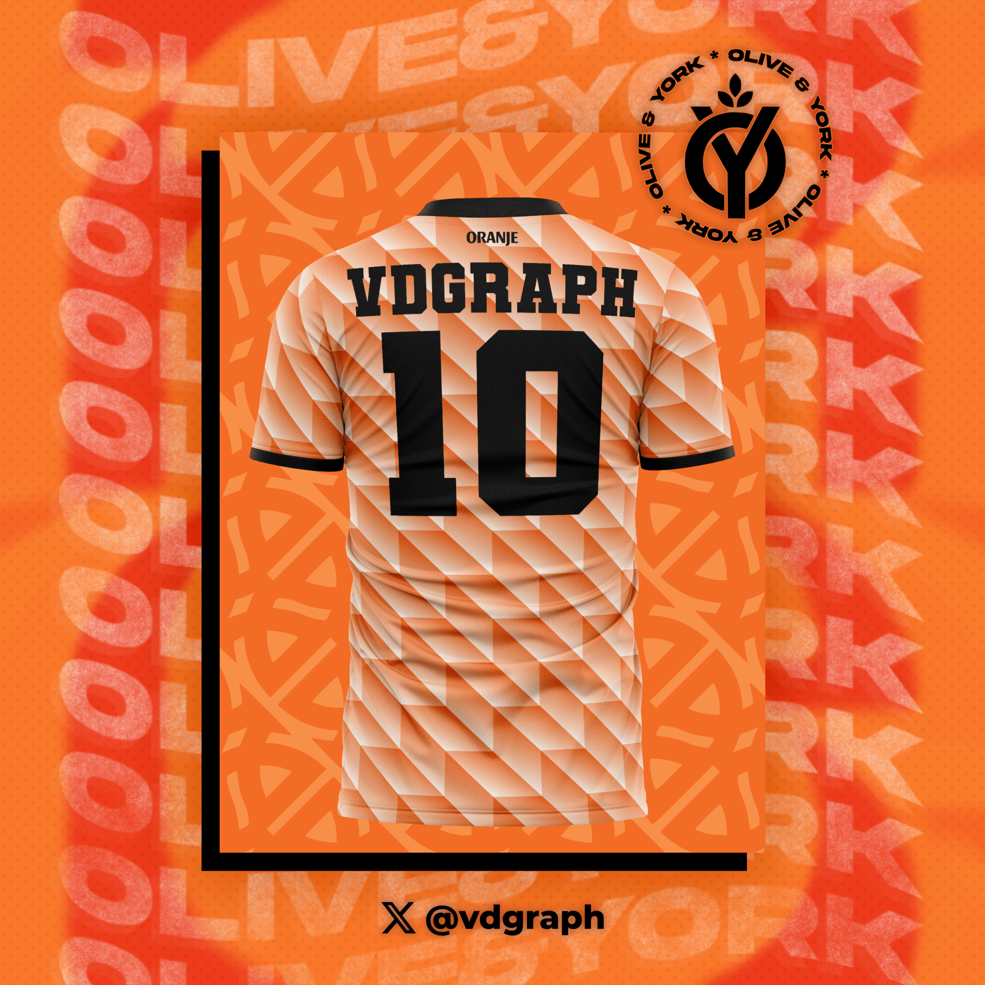 Nederland Jersey-Olive & York