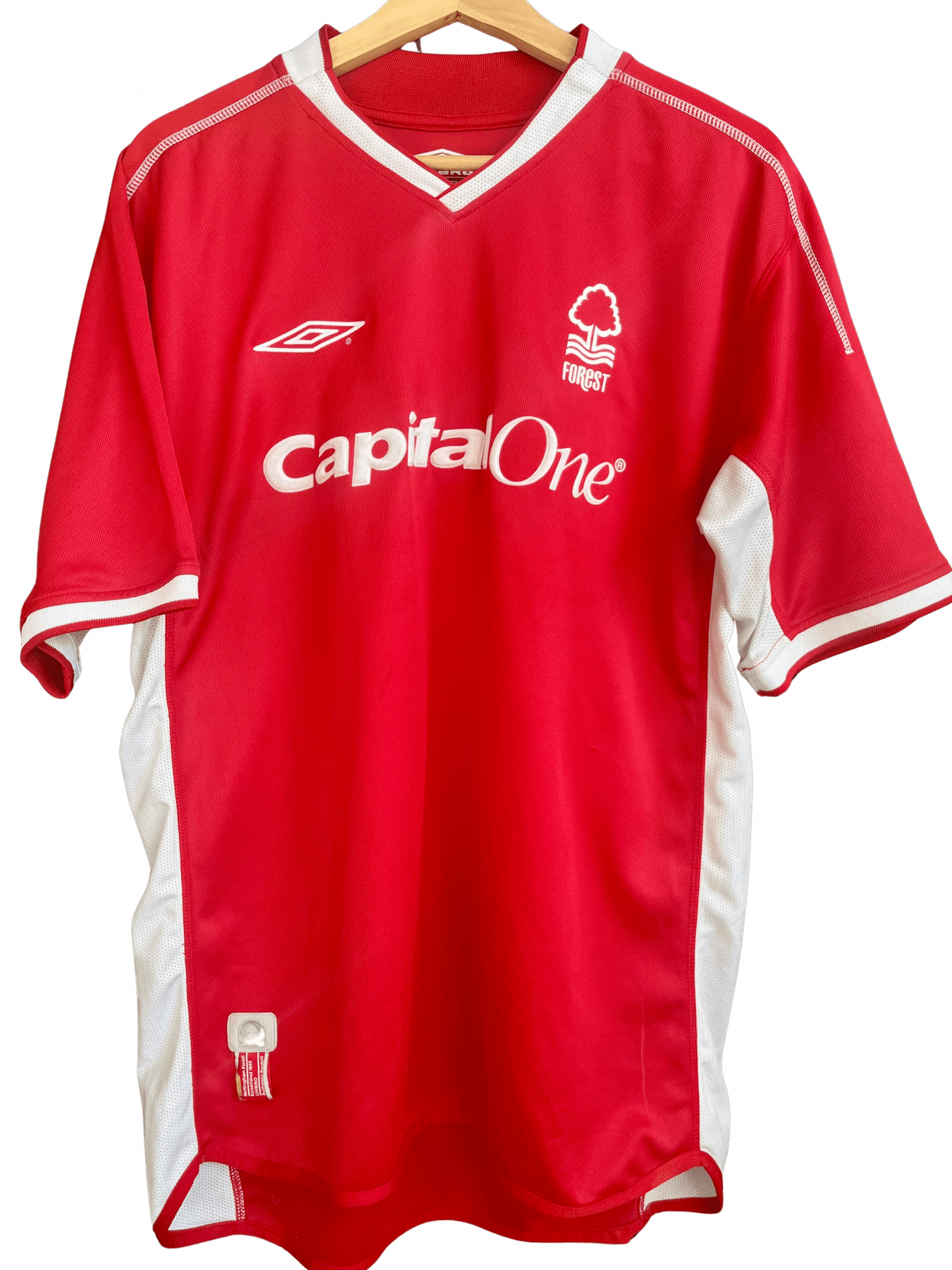 Nottingham Foreset Vintage 2003/04 Home Kit-Olive & York