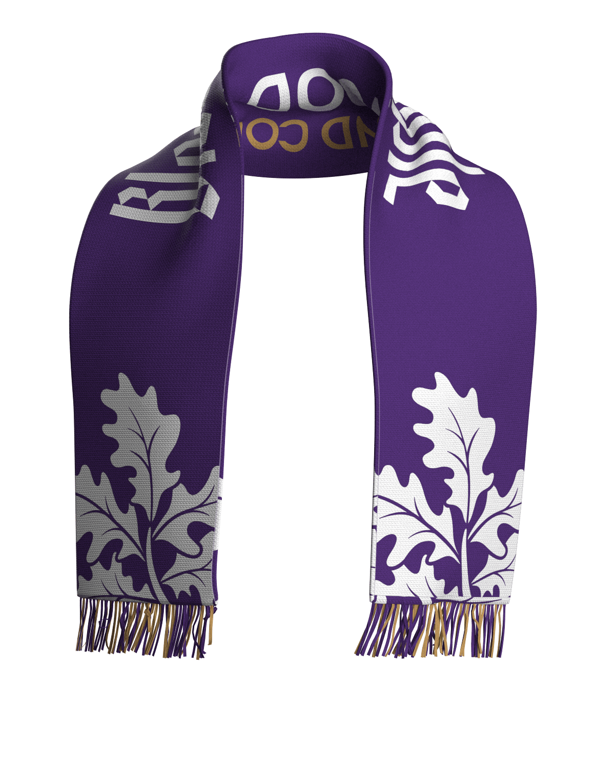 Oakland County FC - scarf-Olive & York
