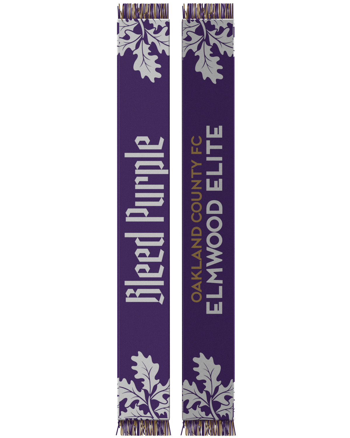 Oakland County FC Elmwood Elite - Scarf-Olive & York