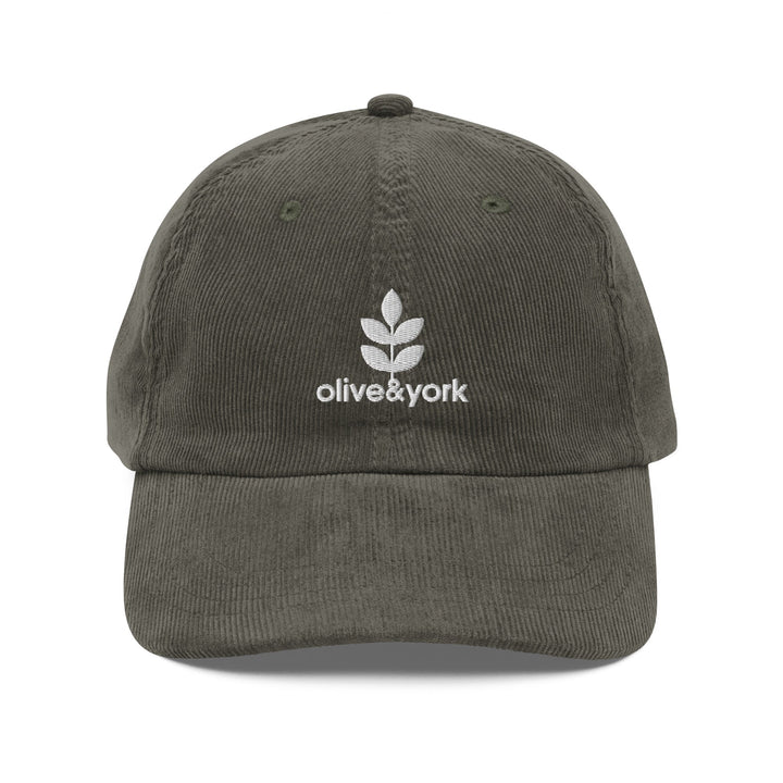 Olive & York Vintage corduroy cap-Olive & York