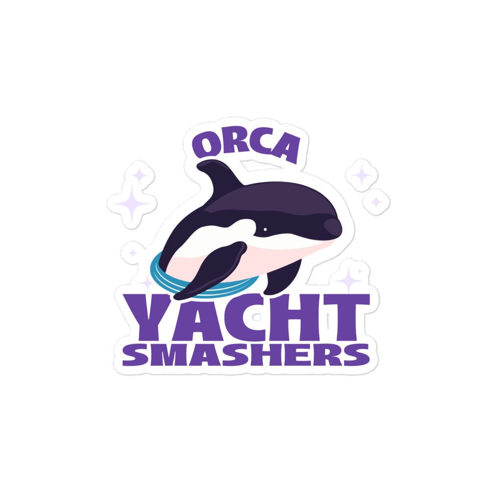 Orca Yacht Smashers Sticker-STICKER-Olive & York