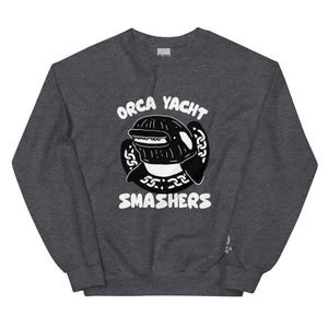 Orca Yacht Smashers Unisex Sweatshirt-Olive & York