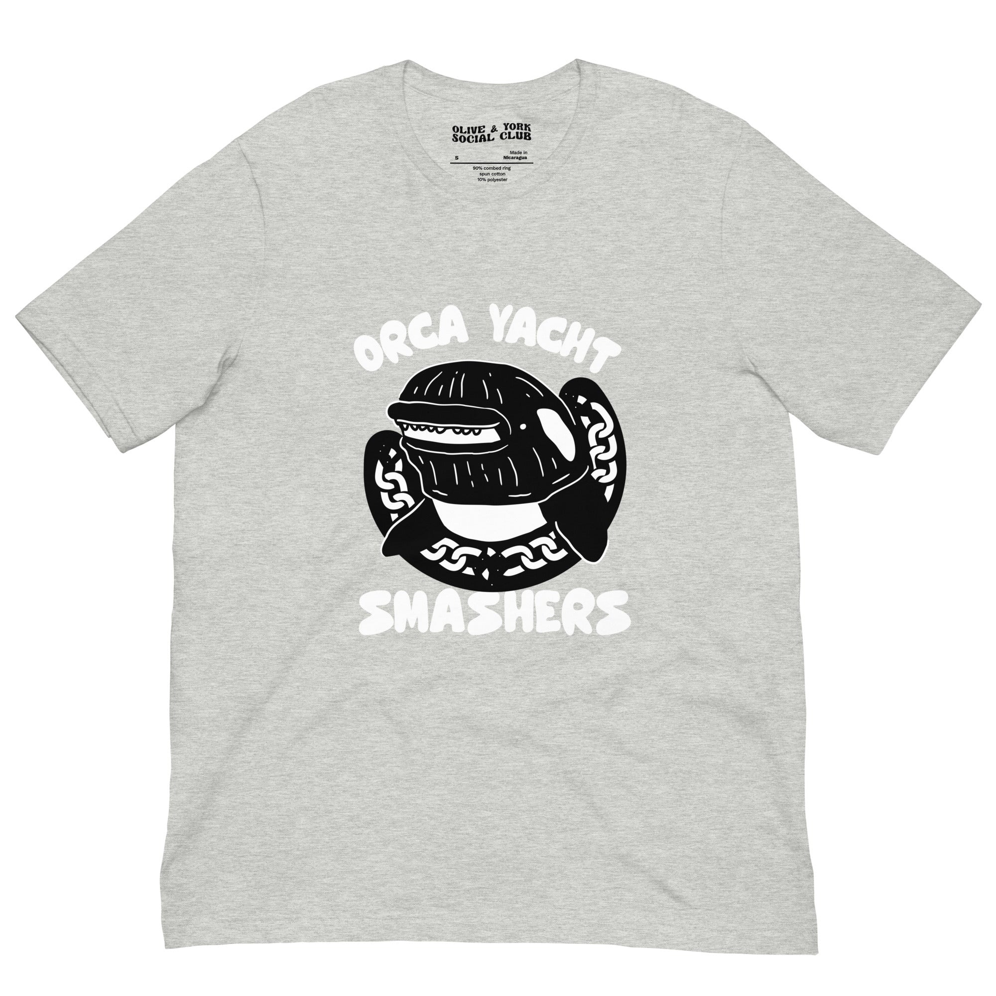 Orca Yacht Smashers Unisex T-shirt-T-SHIRT-Olive & York