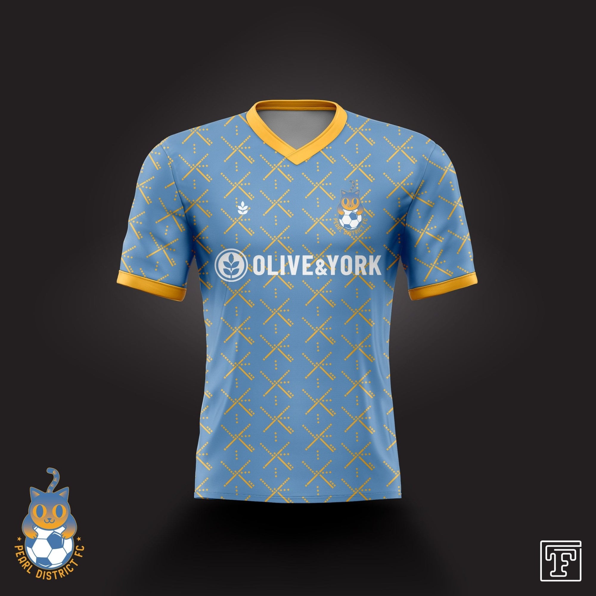 Pearl District PDX Jersey-Olive & York