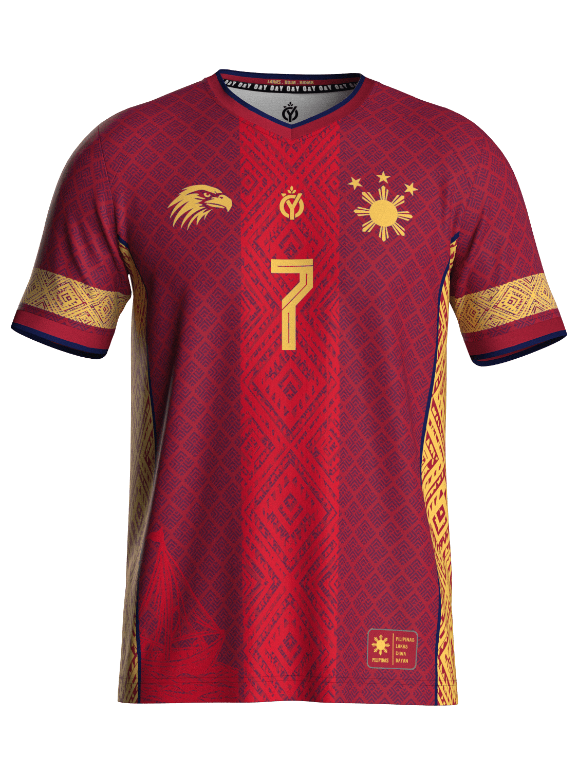 Philippines National Jersey-Olive & York